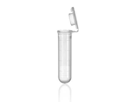離心管 4ml 卡扣式安全蓋 U形圓底