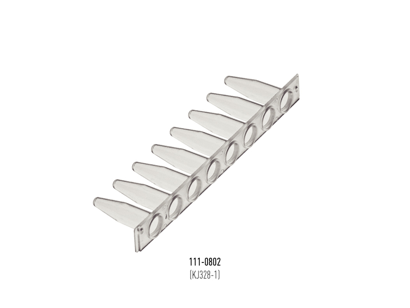 PCR-8联不可拆反应管 0.2ml透明